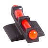 FIBER OPTIC FRONT SIGHTS RED från NOVAK maximerar ljus för snabb sikt i svagt ljus, med anpassningsbara fiberoptiska system för dina skyttebehov.
