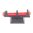 NOVAK FIBER OPTIC FRONT SIGHT, RED, .150" HIGH, FITS KIMBER 1911