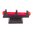 NOVAK FIBER OPTIC FRONT SIGHT, RED, .175" HIGH, FITS KIMBER 1911