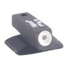 MEGA DOT TRITIUM DOVETAIL FRONT SIGHTS erbjuder en självlysande Tritium-insats med vit ring för optimal synlighet, passar standard Novak dovetail och är tillverkad av hållbart stål.