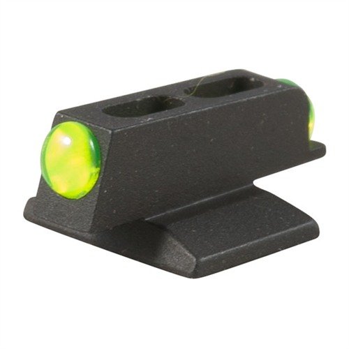 Novak Mega Dot Fiber Optic Front Sight erbjuder överlägsen ljusinsamlingsförmåga och hållbarhet, perfekt för snabb siktbild och användning med dold bärning.