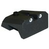 Novak 1911 Rear Night Sights erbjuder en no-snag design och tritiumpunkter för bättre sikt i svagt ljus, vilket ger snabbare och mer exakt målsökning.