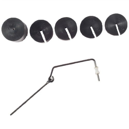 OFFICIAL 4-3/4 lb. TRIGGER WEIGHT SET ger exakta mätningar i ¼ lb. för domare och vapensmeder, perfekt för att ställa in avtryckare för tävlingsskyttar.
