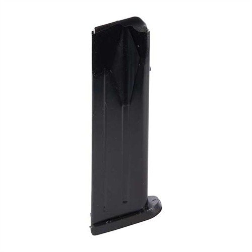 HK USP 12RD 45ACP MAGAZINE från PRO MAG erbjuder hållbarhet och styrka med en stål kropp, kromsilicon fjädrar och slitstarka polymerdelar för långvarig användning.
