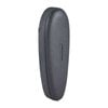 Extremt eleganta recoil pads i svart läder, designade för fina vapen. Släta sidor, rundade kanter och solid svart bas utan vit linje.