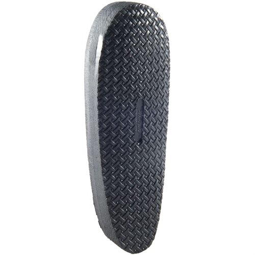 D750B Decelerator recoil pad med en klassisk design och solid svart bas dämpar effektivt rekyl med sin mjuka gummiyta och inre ribbor.
