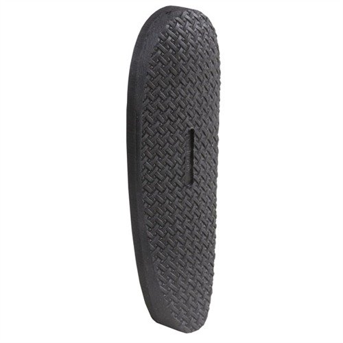 Ultra-lågprofil pad för rimfire och lågrecoil gevär, säkerställer snabb och säker anläggning. Gjord av svart Decelerator gummi med basketweave-mönster.