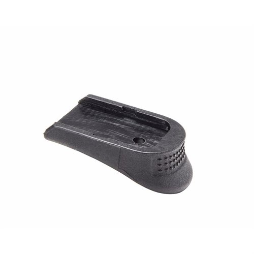 Pachmayr Grip Extender för Glock® ger en säkrare grepp och förbättrad skjutförmåga, lätt att installera och tillverkad av hållbar polymer. Finns i paket om två.
