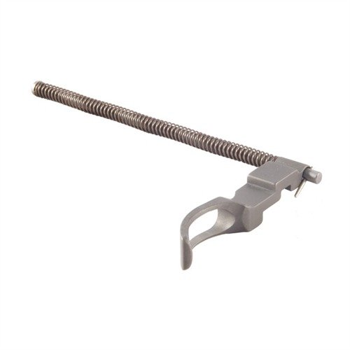 RUGER® 10/22® Extended Bolt Handle i lättvikts-titan ger snabbare laddning och smidigare cykling, med val av solid eller skeltoniserad design för viktbesparing.