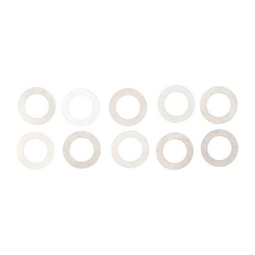 Eliminera enkelt överflödig cylinder- och yoke-endplay med dessa hållbara rostfria lager från Power Custom, perfekta för S&W K, L, N. Innehåller 10 lager.