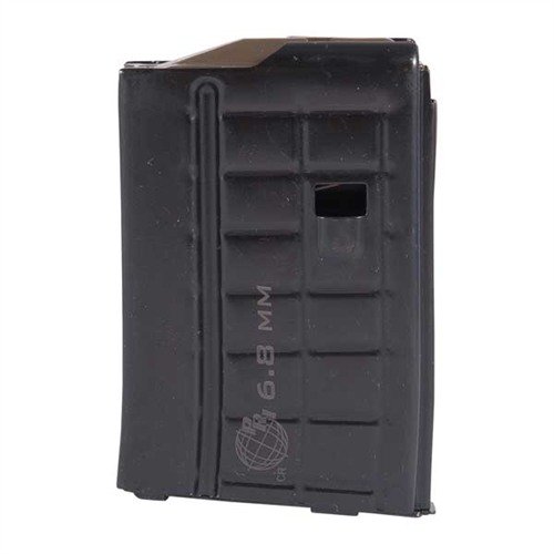 Hållbar stålmagasin för AR-15 som motstår slitage, bibehåller sin form och säkerställer pålitlig funktion för 6.8mm, .22 Nosler och .224 Valkyrie.