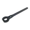 Precision Reflex AR-15/M16 Barrel Nut Wrench är en robust verktyg med 10" handtag för enkel installation och borttagning av pipmuttrar, kompatibel med 3/8" och ½".