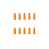 SAF-T-TRAINERS Dummy Rounds i orange plast ger en säker och tydlig skillnad från verkliga patroner, perfekta för träning och omedelbara åtgärder.