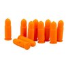 SAF-T-TRAINERS dummy rounds i klargörande orange färg säkerställer att du inte förväxlar dem med skarpa patroner, perfekta för träning och säkerhetsövningar.