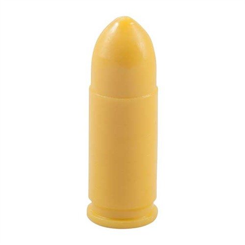 SAF-T-TRAINERS dummy rounds i klargul plast för träning, säkerställer att du inte blandar ihop dem med skarpa patroner. Perfekta för Immediate Action-träning.