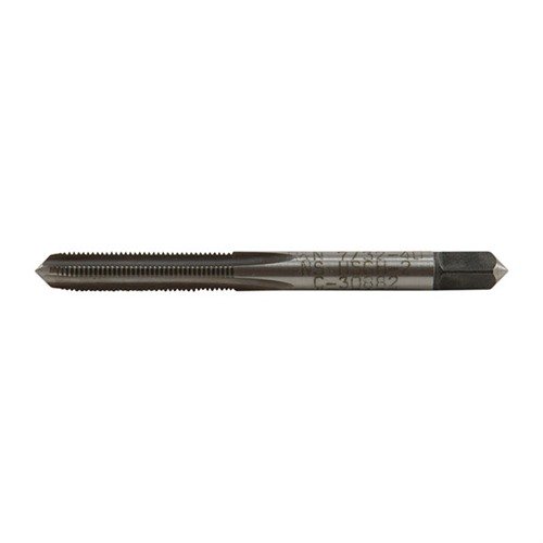 Reiff & Nestor Steel Taps erbjuder hållbarhet och precision för att skapa eller reparera interna gängor i vapenkomponenter, perfekt för både proffs och hobbyister.
