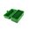 MTM CASE-GARD FLIP TOP RIFLE AMMO BOX 220 SWIFT-338 FEDERAL 50 RND GREEN