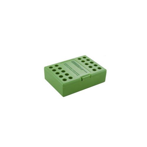 Redding Plastic Die Box erbjuder hållbar förvaring för dina die-set, skyddar mot skador och håller dem organiserade för enkel åtkomst och transport.