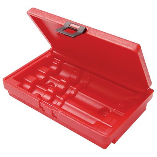 DIE BOX, DELUXE 3-DIE STORAGE BOX är perfekt för Förster Dies och Micro-stil dies, inklusive Ultra Mag, utan att behöva demonteras.