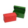MTM CASE-GARD ammo box är tillverkad av slitstark polypropylene, har en mekanisk gångjärn som håller 25 år och skyddar innehållet med en Snap-Lock-lås.