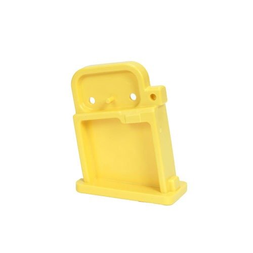 Den gula AR-15 Magazine Safety Block säkerställer att din AR-15 är säker på skjutbanan, låser fast i magasinbrunnen och ger en tydlig säkerhetsindikator.