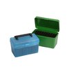 MTM CASE-GARD ammo box skyddar dina patroner med specialfingrar, har ett hopfällbart handtag och är stapelbar för enkel transport och förvaring.