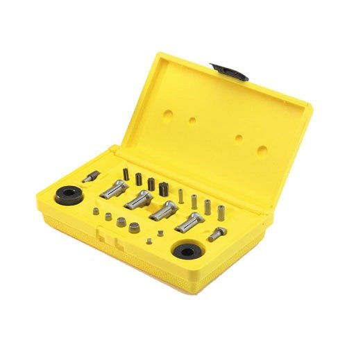Den hållbara TRIMMER ACCESSORY CASE har plats för 4 collets, 4 case trimmer pilots, 4 neck turning pilots, och mer, perfekt för att organisera dina verktyg.