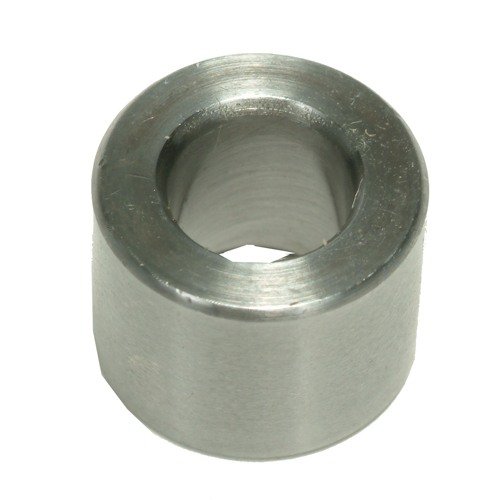 Härdade rostfria neck bushings från L.E. Wilson i .001" steg, för exakt sizing och bättre hylspänning; vänd på bushing för finjustering vid behov.