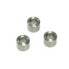 .244 steel neck sizing bushings från L.E. Wilson i härdat rostfritt stål, ger exakt passform och justering för optimal hylsspänning och precision.