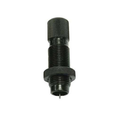 Redding Small Decapping Die låter dig deprimerar och rengöra hylsor före sizing, passar hylsor från .22 till .50 kaliber upp till 2,5 tum.