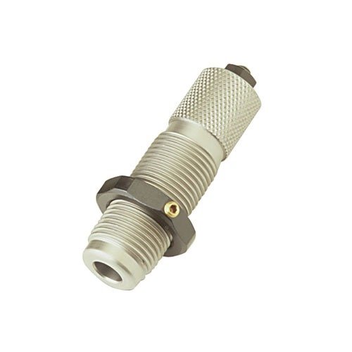 .22-.25 CALIBER HEAVY DUTY DECAPPING DIE från RCBS möjliggör snabb och effektiv borttagning av tändhattar från hylsor innan rengöring, vilket underlättar återladdning.