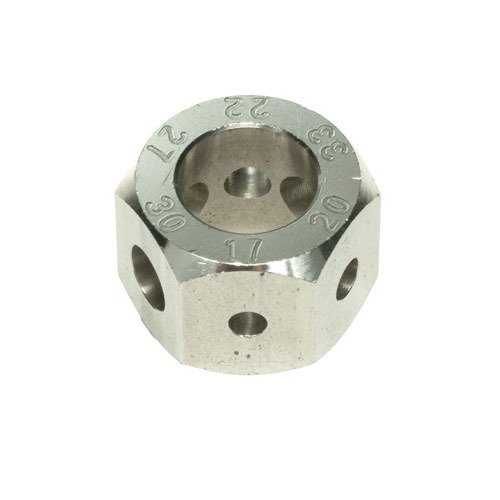 SINCLAIR HEX STYLE BULLET COMPARATORS erbjuder hög precision för mätning av kulans längd och seating depth, tillverkad av rostfritt stål för långvarig hållbarhet.
