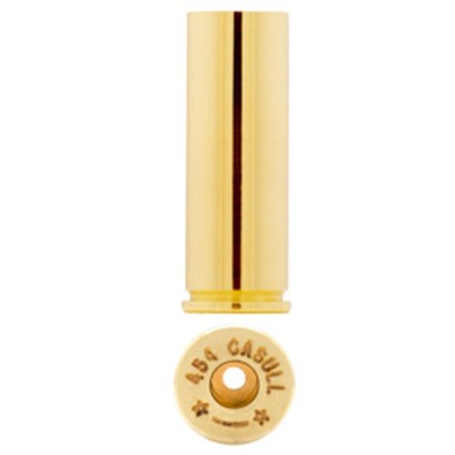Starline 454 Casull Brass är av högsta kvalitet och perfekt för handskyttar. Varje påse innehåller 100 stycken för pålitlig och konsekvent prestanda.