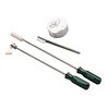 ACTION CLEANING TOOL KIT för bolt action-rifles rengör effektivt lås-lug-området, kammer och bolt med verktyg i rostfritt stål för långvarig användning.
