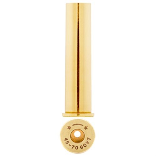 Starline 45-70 GOVERNMENT BRASS är av högsta kvalitet och perfekt för professionella skyttar, med 100 stycken per förpackning för optimal användning.