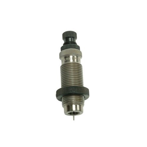 Redding Type S Bushing Full Length Die erbjuder exakt full längd resizing med justerbar bushing för optimal kontroll av hylsans nacke och förbättrad koncentriskhet.