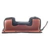 EDGEWOOD Front Benchrest Bags erbjuder hållbar konstruktion med förstärkta lädersidor och kraftiga nylonöverdelar, perfekt för både jägare och tävlingsskyttar.