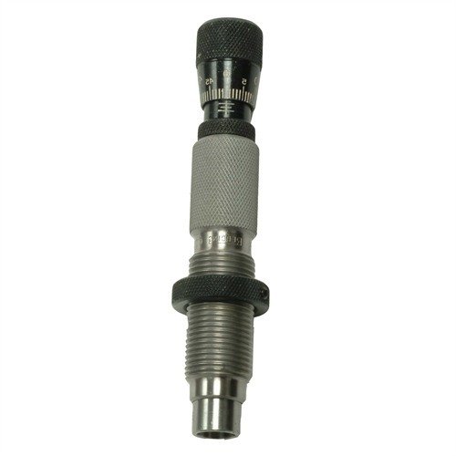 Redding Competition Seater Die 45 ACP erbjuder precisionsjustering med en fjädrad seating stem och mikrometer för enkel inställning av kuldjup, perfekt för progressiv omladdning.
