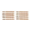 Dozen Pack Bronze Rifle Brushes från Sinclair International erbjuder effektiv rengöring av din rifle med 6mm borstar och 8-32M gänga, perfekt för noggrannhet.