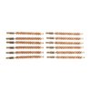 Dozen Pack Bronze Rifle Brushes från Sinclair International erbjuder hållbara och effektiva borstar för rengöring av 6.5MM gevärslopp, 12-pack för långvarig användning.