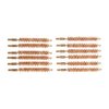 Dozen Pack Bronze Rifle Brushes erbjuder effektiv rengöring av din 30 kaliber bössa med hållbara borstar, perfekt för att upprätthålla precision och prestanda.