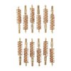 Dozen Pack Bronze Pistol Brushes är perfekta för effektiv rengöring av 9MM/38/357 kaliberpistoler, med hållbara borstar i brons för långvarig användning.