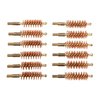 Dozen Pack Bronze Pistol Brushes från Sinclair International erbjuder effektiv rengöring för 10MM/40/41 kaliber med 8-32M gänga, perfekt för din vapenvård.