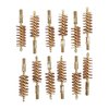 Dozen Pack Bronze Pistol Brushes är perfekta för rengöring av 44/45 kaliberpistoler. Hållbar och effektiv med 8-32M gänga, idealisk för noggrant underhåll.