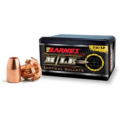 TAC-XP 45 CAL (.451) är blyfria, solid copper hollow point kulor med djup hålrum för överlägsen prestanda, smidig matning och minimal muzzelflash.