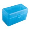 MTM CASE-GARD ammunition box är tillverkad av hållbar polypropylene, har en mekanisk gångjärn med 25 års garanti och ett Snap-Lock-lås för säker förvaring.