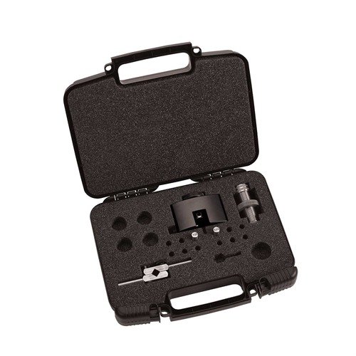 NT-4000 Premium Neck Turning Kit erbjuder precision och enkelhet i hylsprep, inklusive Deluxe Neck Turning Tool, expander die och förvaringsväska.