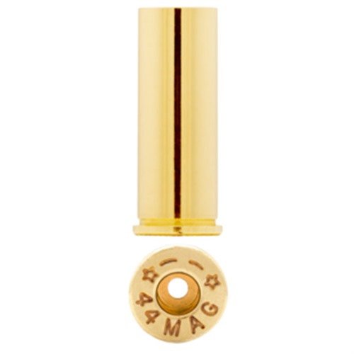 Starline 44 Magnum Brass erbjuder högkvalitativ rak väggbrass, perfekt för seriösa handskyttar. Förpackad i 100-pack för optimal användning.