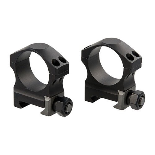 NIGHTFORCE ULTRALIGHT RINGS ger perfekt passform för 30mm kikarsikten, tillverkade av högkvalitativt 7075-T6 aluminium med titanbultar för optimal precision.