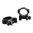 NIGHTFORCE 30MM MEDIUM 1.0" 4 SCREW ULTRALIGHT RINGS